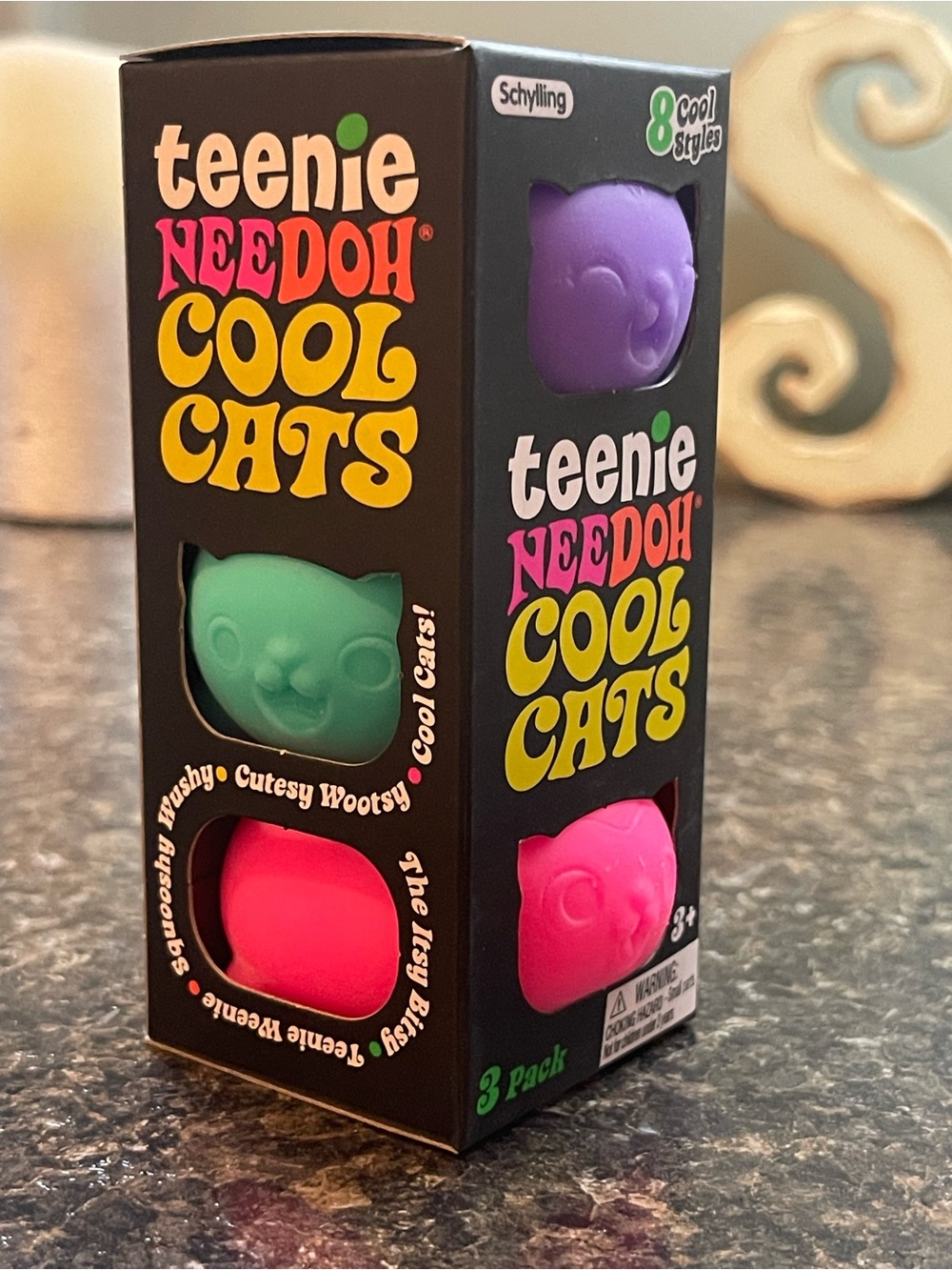 NeeDoh Teenie cool cats 3 pack!